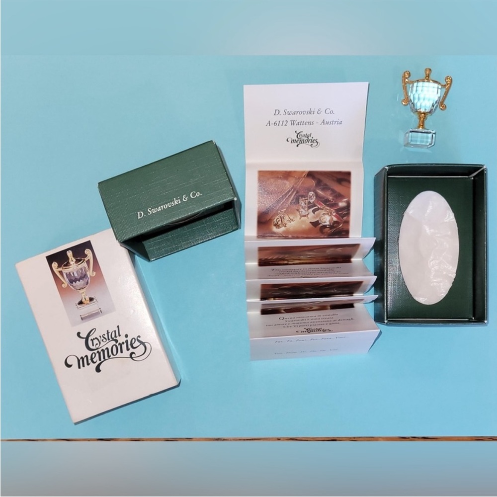 Swarovski Crystal Trophy: Crystal Memories.